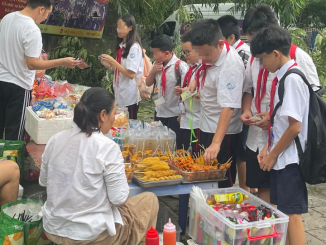 quản lý an toàn thực phẩm xung quanh cổng trường